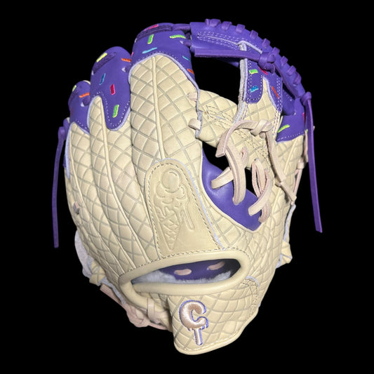 CUSTOM Youth Ice Cream Series Purple 11.5” I-Web Infield Baseball Glove
