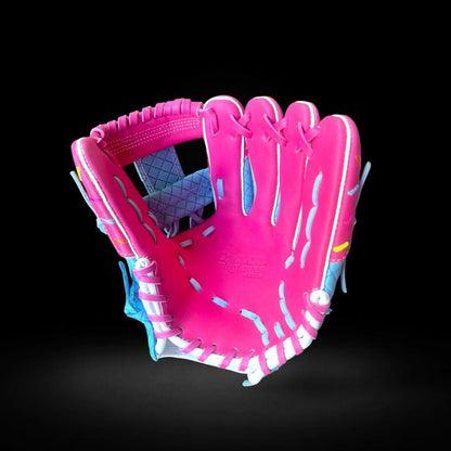 CUSTOM Youth Ice Cream Series 11.5” Pink Baby Blue I-Web Baseball Glove
